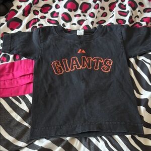 Giants Kids Black T-Shirt
